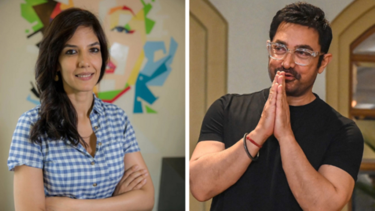 Aamir Khan and Gauri Spratt